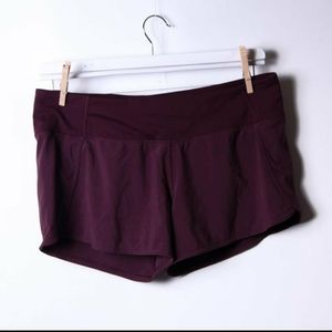 Lululemon speed up shorts